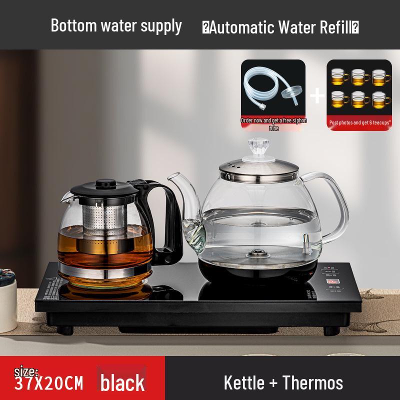 Fully Automatic Embedded Tea Maker and Water Heating Kettle with Integrated Pump System
