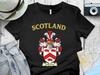 Fullerton Scotland Clan Coat Arms Scottish Heritage T-Shirt
