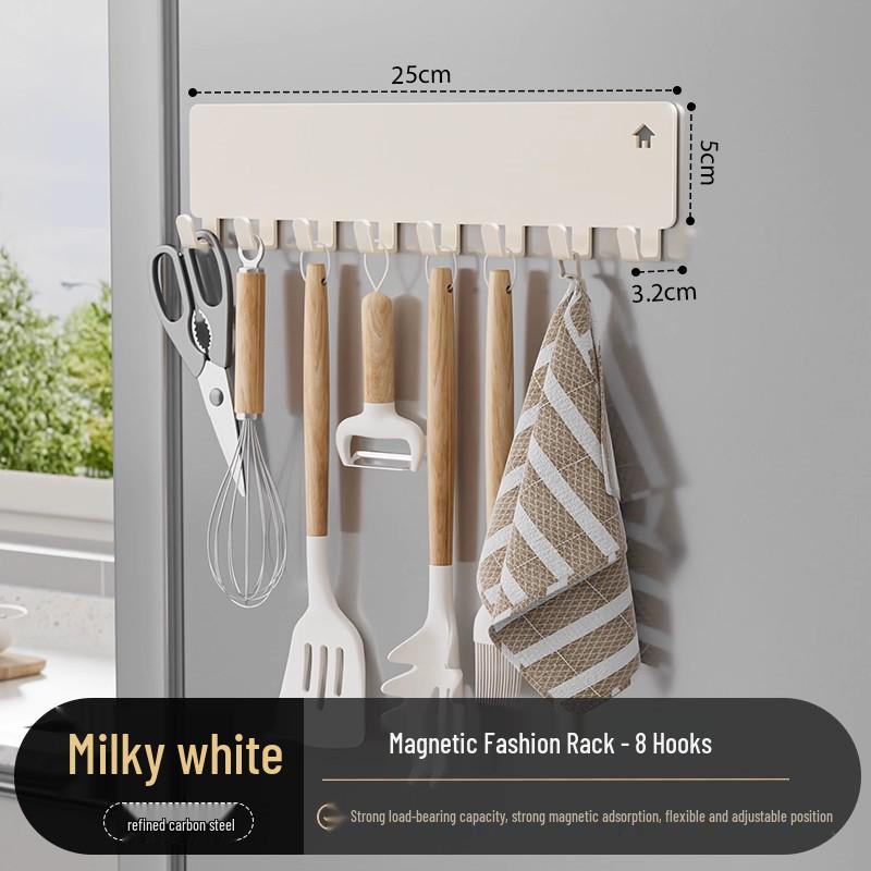 Magnetic Wall-Mounted Kitchen Hooks Storage Rack 2190₽