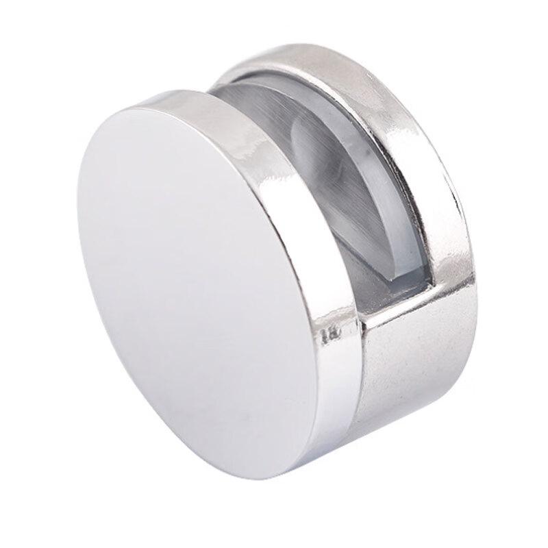 Hesdige Round Zinc Alloy Mirror & Glass Fixing Clips (4-pack)