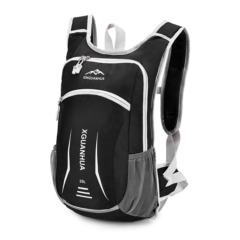 25L Wear-Resistant Outdoor Mountaineering & Cycling Backpack - Breathable, Large Capacity, Portable Double Shoulder Bag