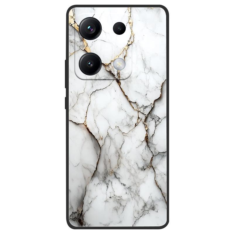 For Redmi Note 14S 4G Phone Case 14 s Marble Painting Pattern Soft Silicone Anti Drop Cover For Xiaomi Redmi Note 14S Shell