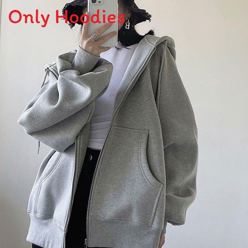 Geometric Pattern Hooded Zipup Sweatshirt For Women Casual Spring Fashion