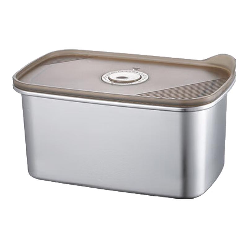 Food Grade 304 Stainless Steel Food Storage Container