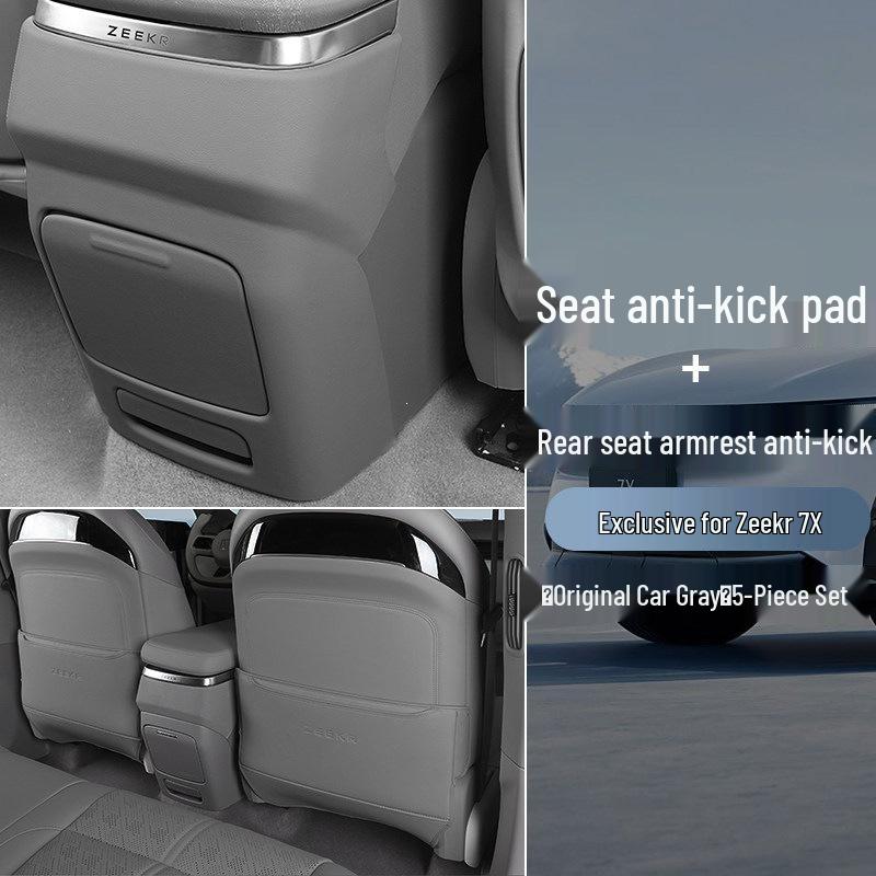 Zeekr 7X Rear Seat Kick Mats (2025-2026): Anti-Scratch, Anti-Dirt Backrest Protection Accessories