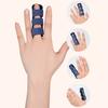 Adjustable Finger Splint with Aluminum Bar Breathable Hand Brace Support Reusable Finger Guard for Injury Recovery
