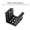 4 Bay 2.5 Inch To 3.5 Inch Drive SSD Adapter Bracket SSD Hard Drive Caddy Chassis Internal Mounting Holder