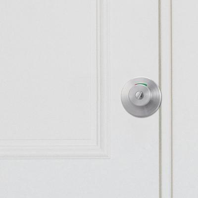Einfach zu installierendes Toilettenkabinen-Schloss mit deutlicher Belegungsanzeige Korrosionsbeständiges Schloss für Büros & Restaurants