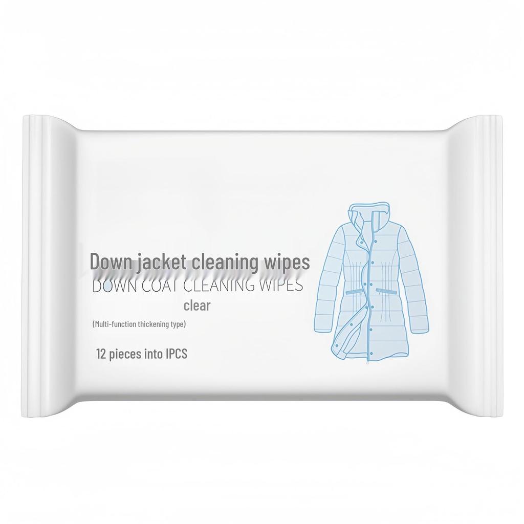 Upgraded 3D Frosted Down Jacket Cleaning Wipes - Quickly Clean Stains, No-Wash Needed