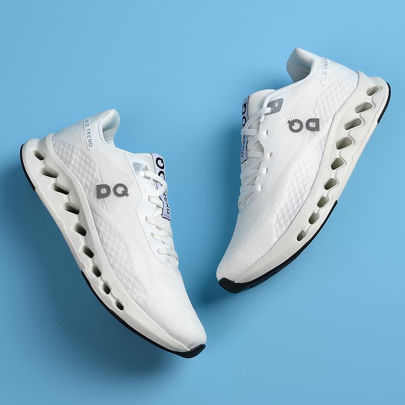 

Мужские кроссовки для бега с амортизацией Мужские кроссовки для зала, тенниса, повседневной носки, спортивные, из сетки, спортивная мода, кроссовки для тренировок 39 белый