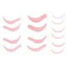 7 Pairs Silicone Eyelash Perming Curler Different Size Reusable Lash Lift Pads for Beauty Salons