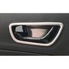 For Hyundai Kona Encino 2018-2023 Matte Silver Inner Door Handle Bowl Frame Trim