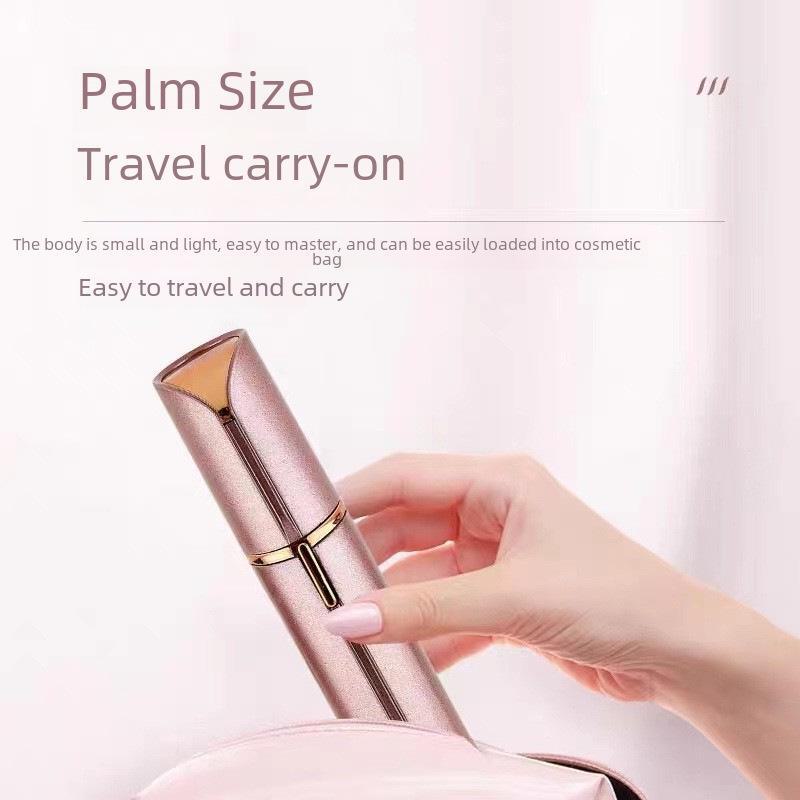Electric Lipstick Shaver & Eyebrow Trimmer for Women | Mini Facial Hair Removal Device