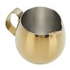 Kaffee Milchbecher Edelstahl Milchaufschäumkännchen Cappuccino Latte Art Milchkrug Becher Golden