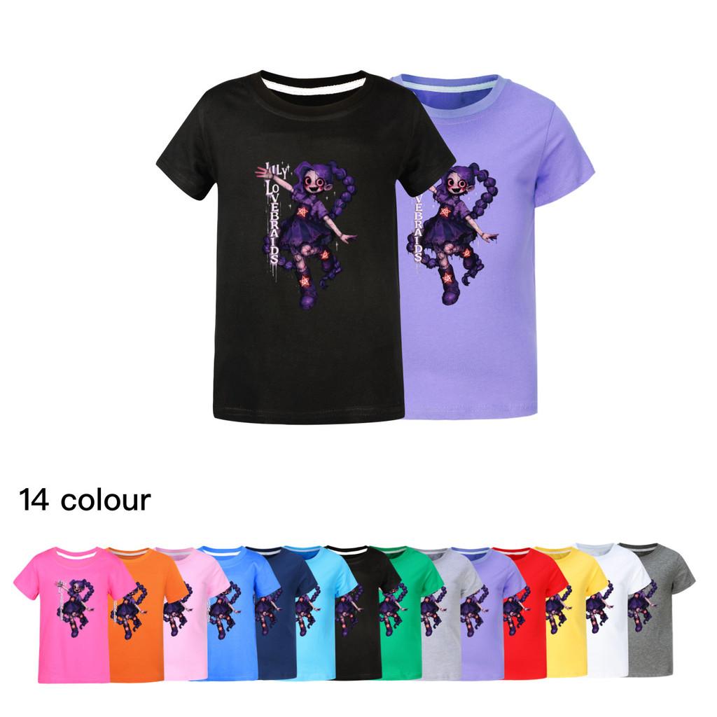 5583 T-shirt in Cotone a Maniche Corte Lily Lovebraids per Bambine e Ragazze