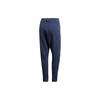 Adidas Logo Print Straight Leg Comfortable Casual Pants Unisex Bottoms Blue CE1950