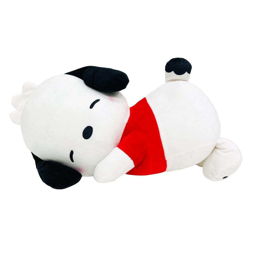 MORIPiLO Morishita Körperkissen für Kinder und Erwachsene Pochacco Rote Tasche 45cm Flauschiges Material Gefülltes Kissen Charakter Ware Sanrio 4620760 (Geschenk