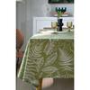 Waterproof Table Cloth Durable Dining Table Cover Print Heavy Fabric Rectangle Sage Green Non-Fading Strong Abrasion Resistance