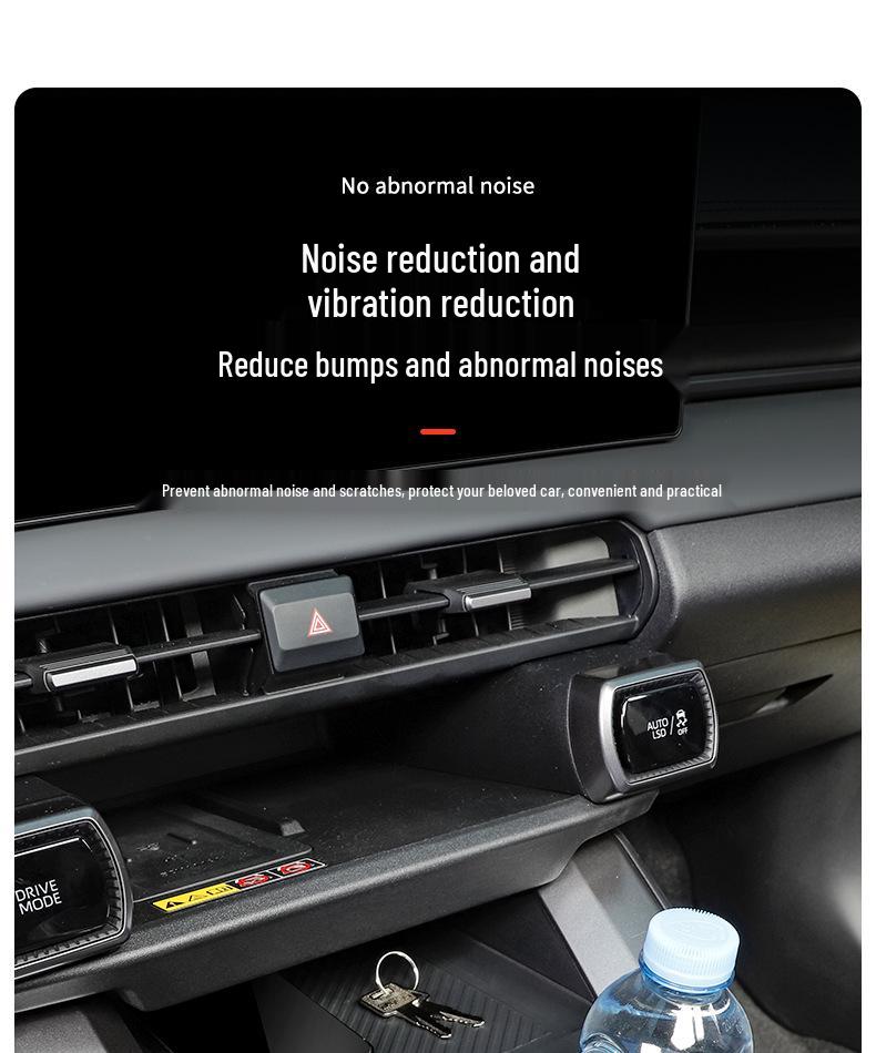 Toyota RAV4 Wildlander Center Console Silicone Protective Mat - Fits 26 Models