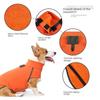 Autumn Winter New Dog Sweatshirt Turtleneck Fleece Lined Warm Cotton Coat Soft Home Wear Pet Clothes For Small Medium Dogs