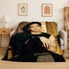 Coperta in Flanella Kpop B-BTS Jeon Jung Kook JK Morbida Calda Coperta da Divano per Camera da Letto Soggiorno Letto Viaggio Campeggio Picnic Regalo