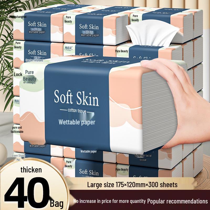 Affordable Household Tissue Variety Pack: Tissues, Napkins, Toilet Paper, Hand Towels, Facial Tissues