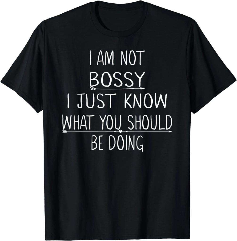 Ich bin nicht herrschsüchtig, ich weiß nur, was du tun solltest. Lustiges Geschenk Unisex T-Shirt