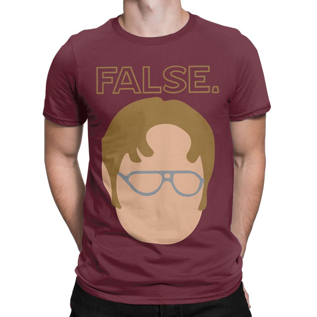 The Office Dwight False Apparel Unisex T Shirt 100 Cotton Tee Graphic Printing Tshirt Clothing