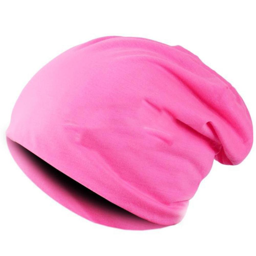 Casual Hat Solid Winter Beanies Oversize Cap Sport Hat Unisex Hip-hop Bonnet