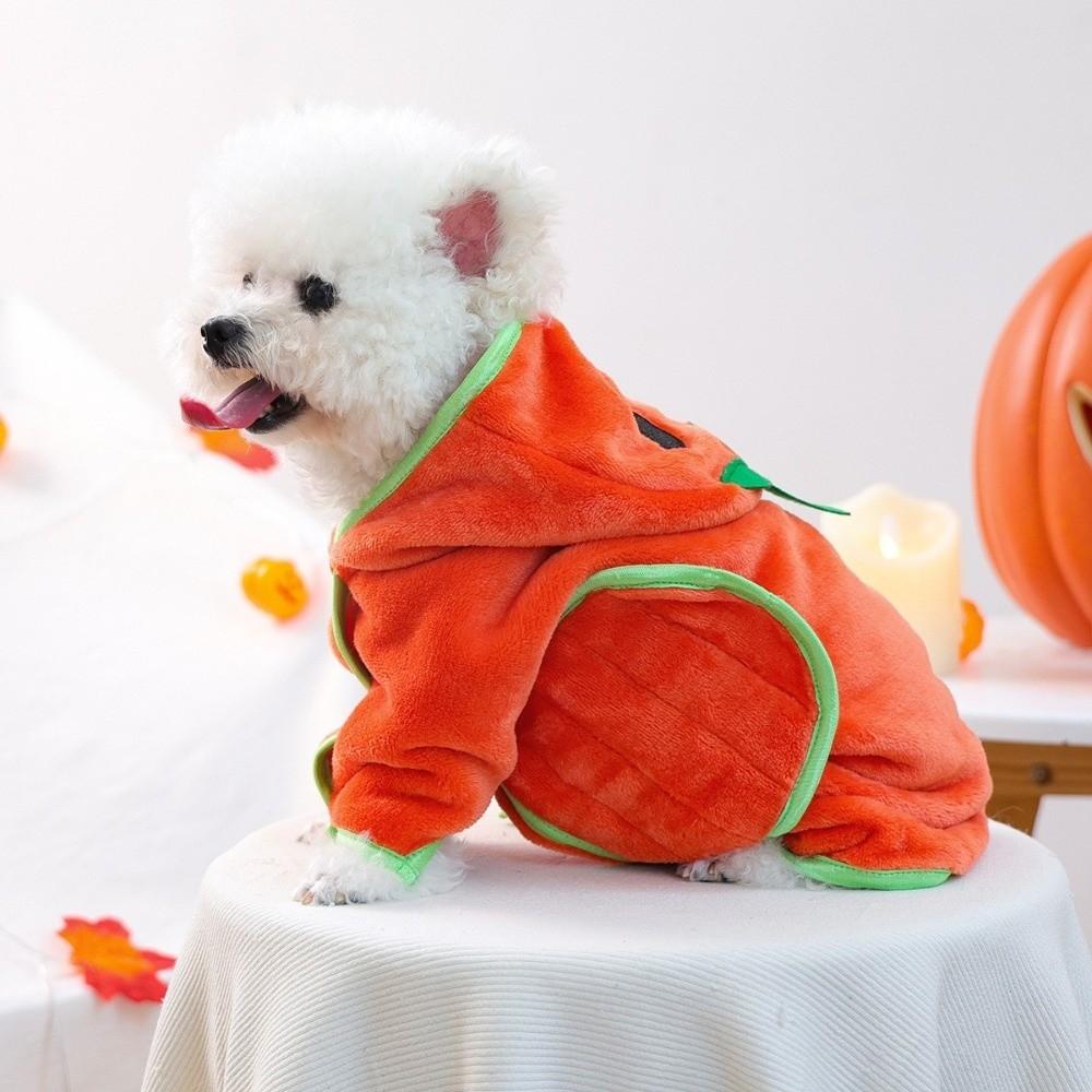 Plush Halloween Dog Towel Water-absorbent Pet Hoodie Bathrobe Dog Bath Towels After Swim