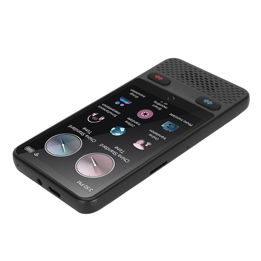 Voice Translator Online 138 Languages Touchscreen Support WiFi Hotspot Offline Photo Recording 2 Way Translation Device