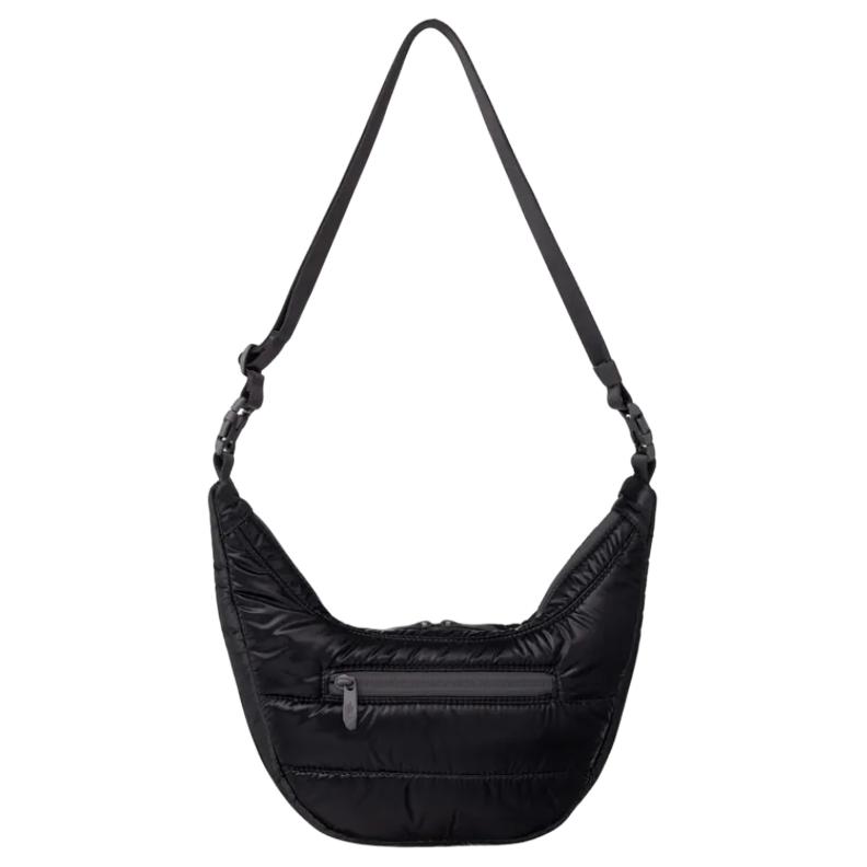 The North Face 2.4L Casual Versatile Fashion Mini Underarm Handheld Shoulder Outdoor Bag Unisex bags Cotton-True-Black NN2PQ58L