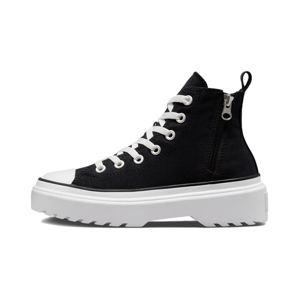 New Converse Chuck Taylor All Star   Lugged Lift Platform High GS 'Black White' A03011C