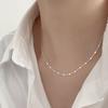Compact Fresh Necklace Female Ins Cold Wind Temperament Versatile Collarbone Chain Item Jewelry Premium Durable