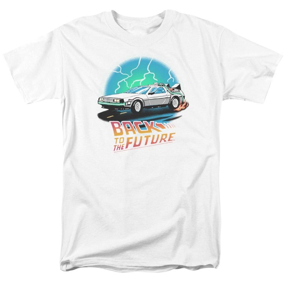 Back To The Future - Airbrush - Unisex Short Sleeve Children s T-shirt - White 100