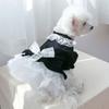 Dog Princess Dress Dog Dresses Velvets Dog Tutuu Dress Dog Costume Pet Dresses Dog Clothing Dog Bows Dress Puppies Dress