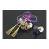 SOUBIEN Hair Accessories for Graduation Ceremonies and Coming-of-Age Ceremonies, 2-Piece Tsumami Zaiku Set with Chrysanthemum, Ping Pong Mum,