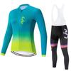 2025 Neues LIV Cycling Sports Cedar Anzug Polyesterfaser Radtrikot Feuchtigkeitstransportierend Radhose mit Trägern Schwamm Polster Radhose