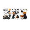 Static Cling Halloween Window Decals Scary Wall Stickers for Home Decor