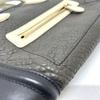 CELINE Luggage medium Bag Hand Bag Tote Bag Leather Black/gray
