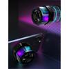 Portable Bluetooth-compatible Speaker Colorful Lighting Effect Wireless Music Device, Phone Holder,For Outdoor Activity