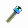   Alloy   Tapered   Screw With Washer For Mountain Bike(colorful)