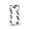 6pcs Easter Stainless Steel Cookie Cutter | Happy Bunny Baking Tool for Biscuits and Rice Balls, 304 Stainless Steel