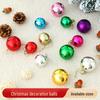 4/5cm Shiny Christmas Tree Ball Ornaments - Colorful Decorative Hanging Balls for Holiday Decor