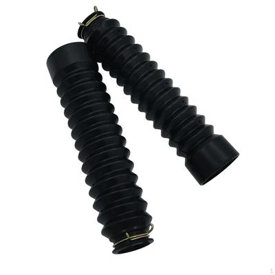 2 Peças Capa de Garfo Protetor Tubo Amortecedor Dianteiro Borracha Flexível Peças de Reparo Profissional Alta