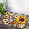 Garden Carpet Sunshine Sunflower Floor Mat Doormat Welcome Mat Outdoor Carpet Living Room Carpet Rug For Bedroom Home Dec
