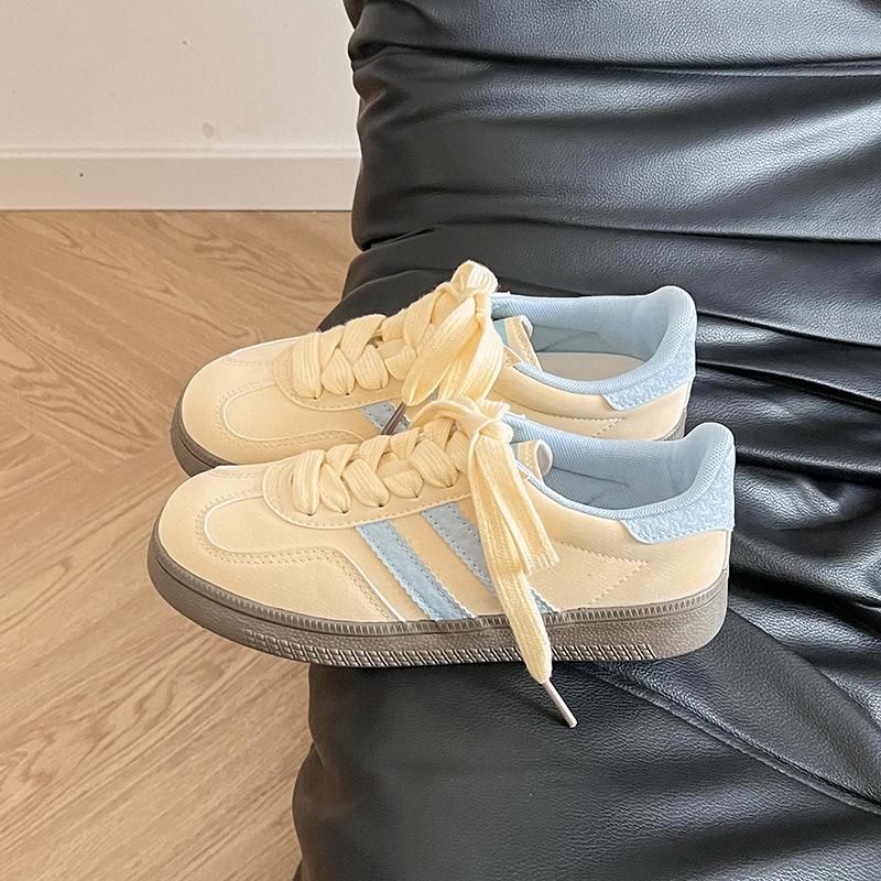 Dexun shoes Forrest Gump shoes women's 2025 spring and autumn new casual sports shoes versatile board shoes thick sole heightening white shoes