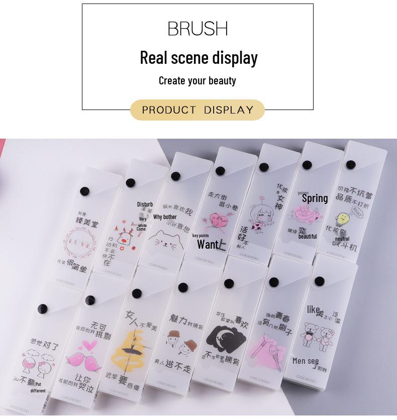 9-Piece Animal Hair Eyeshadow Brush Set