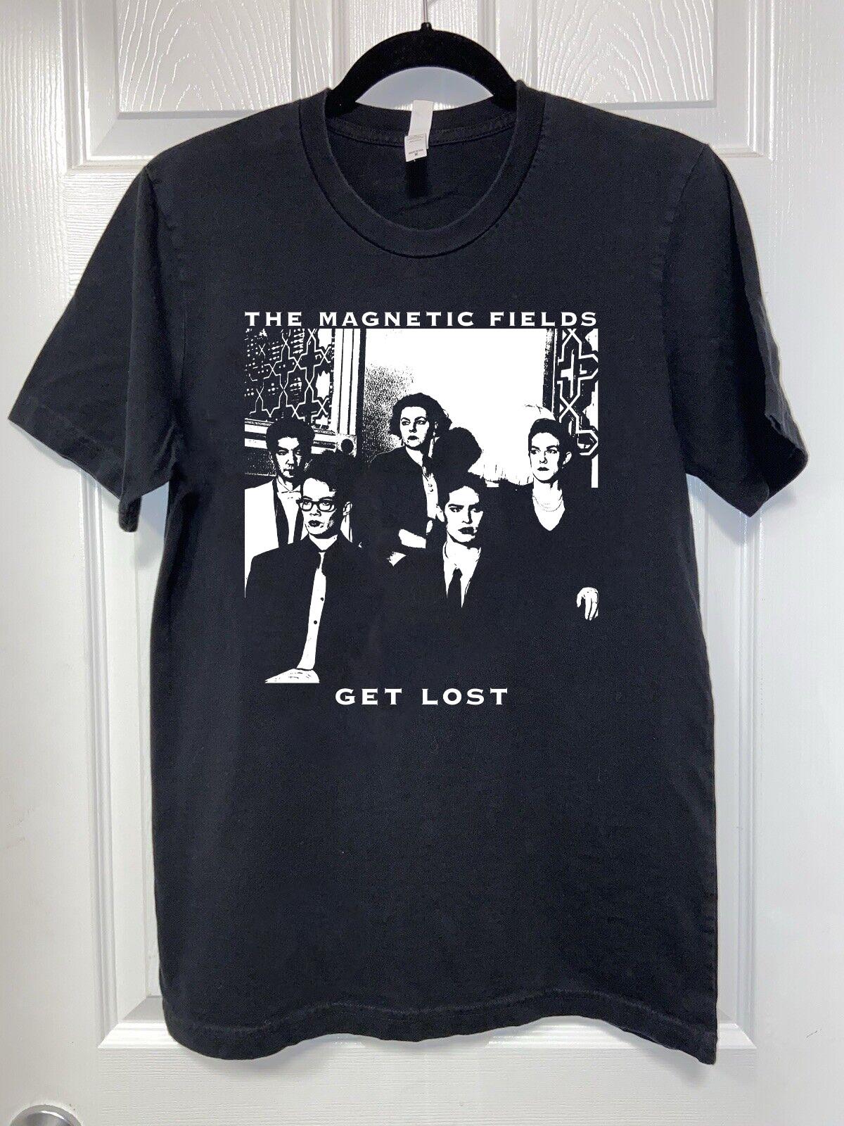 Magnetic Fields Get Lost Classic T Shirt Black All Size S-5XL OB1046 XXXXL