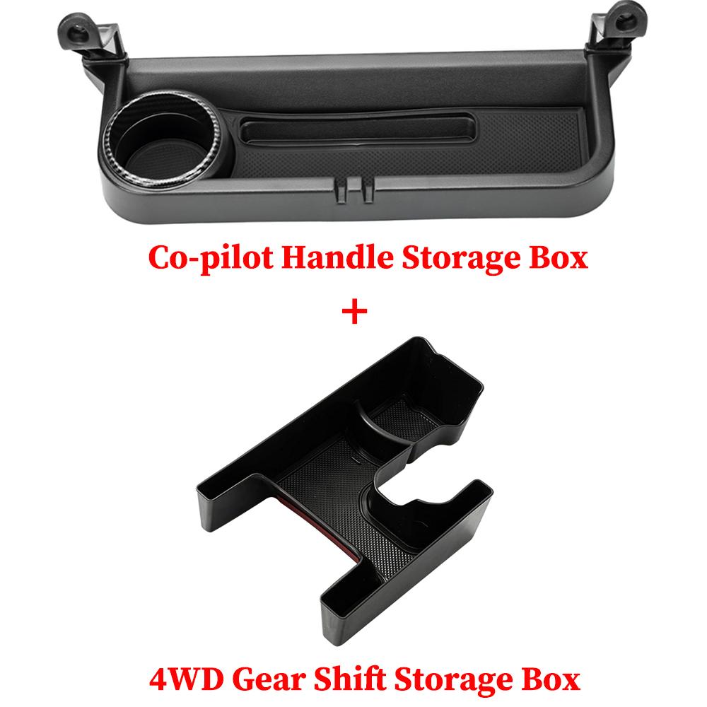Car Co-pilot Handle Expansion Storage Box Gear Shift Organizer Tray for Suzuki Jimny JB64 JB74 2019-2025 Interior Accessories